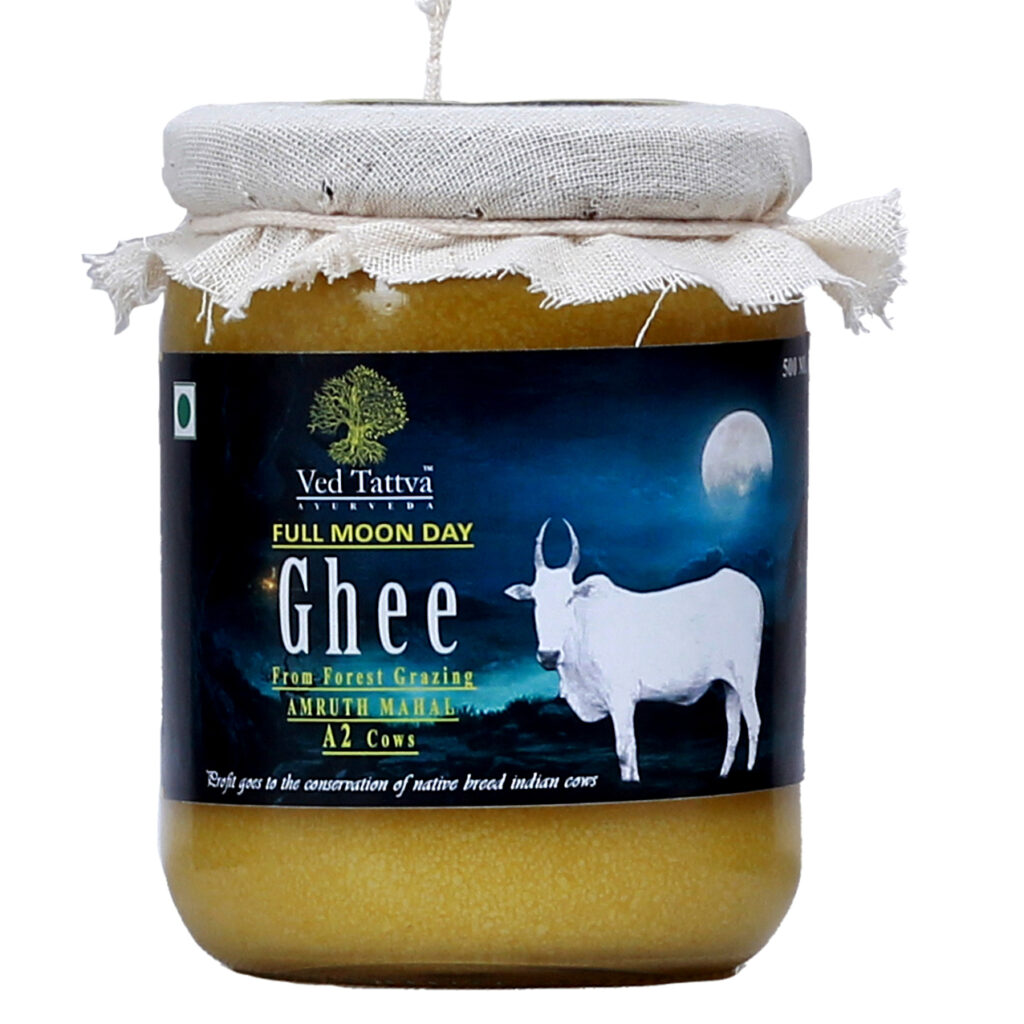 Exploring Ved Tattva Ayurveda A2 Cow Ghee (500ml)