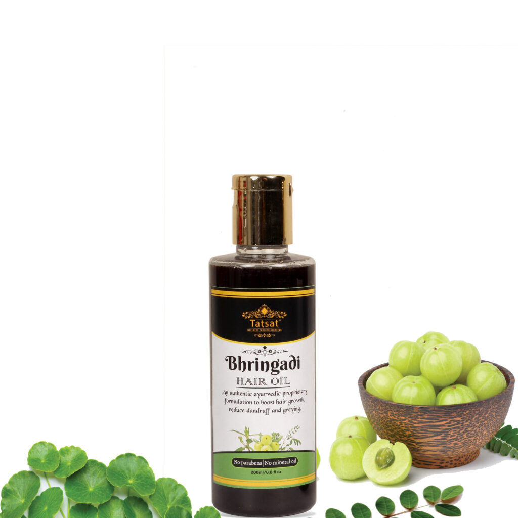 Bhringadi Hair Treatment Oil: 200ml of Ayurvedic Luxuriance to Transform Your Hair